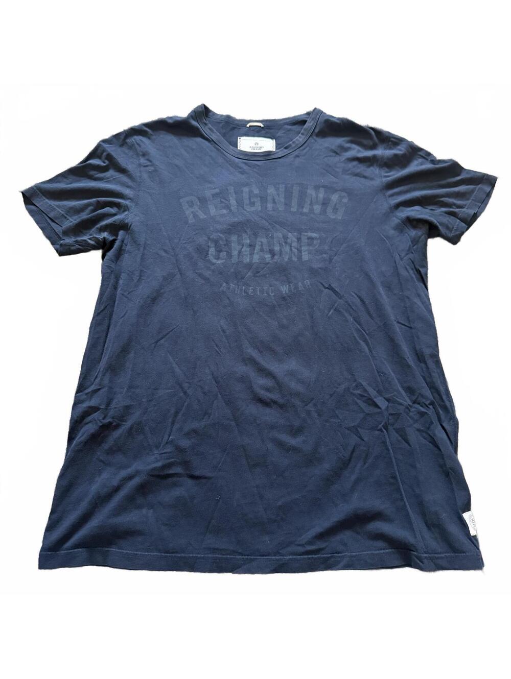 Reigning Champ Black Athletic Wear T-Shirt Size Large